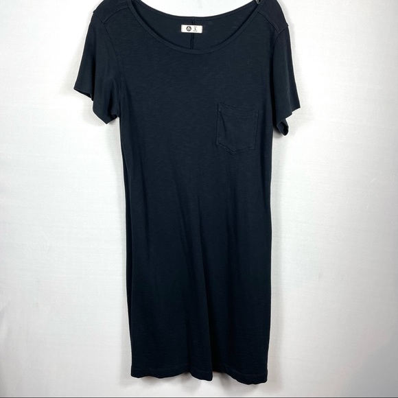 American Giant Cotton Slub T-Shirt Pocket Dress